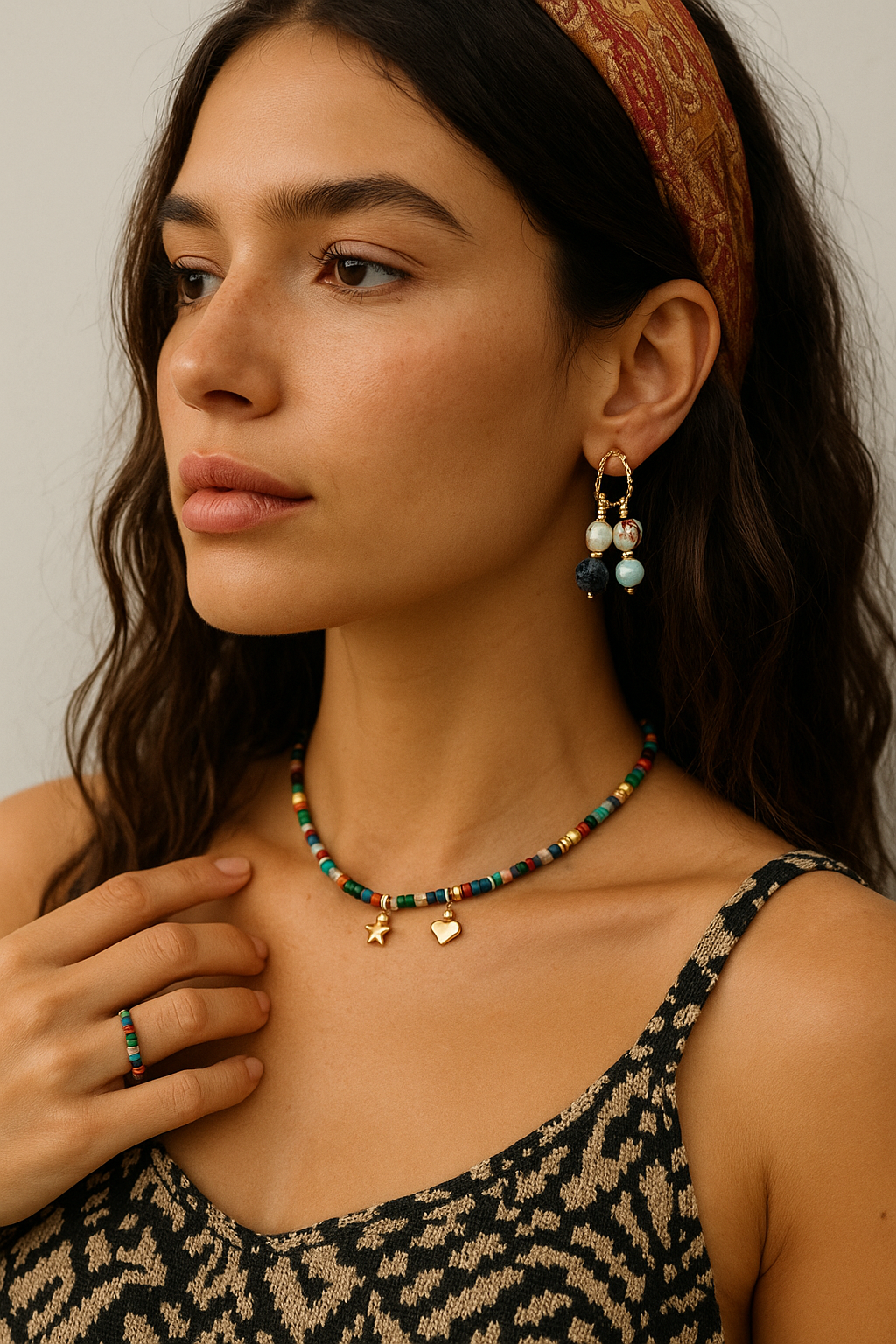 🌈 Lulu & Evie — Rainbow Gem Set