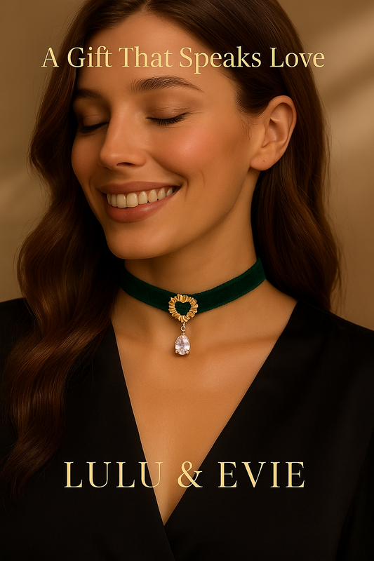 Velvet Heart Necklace – Holiday Edition