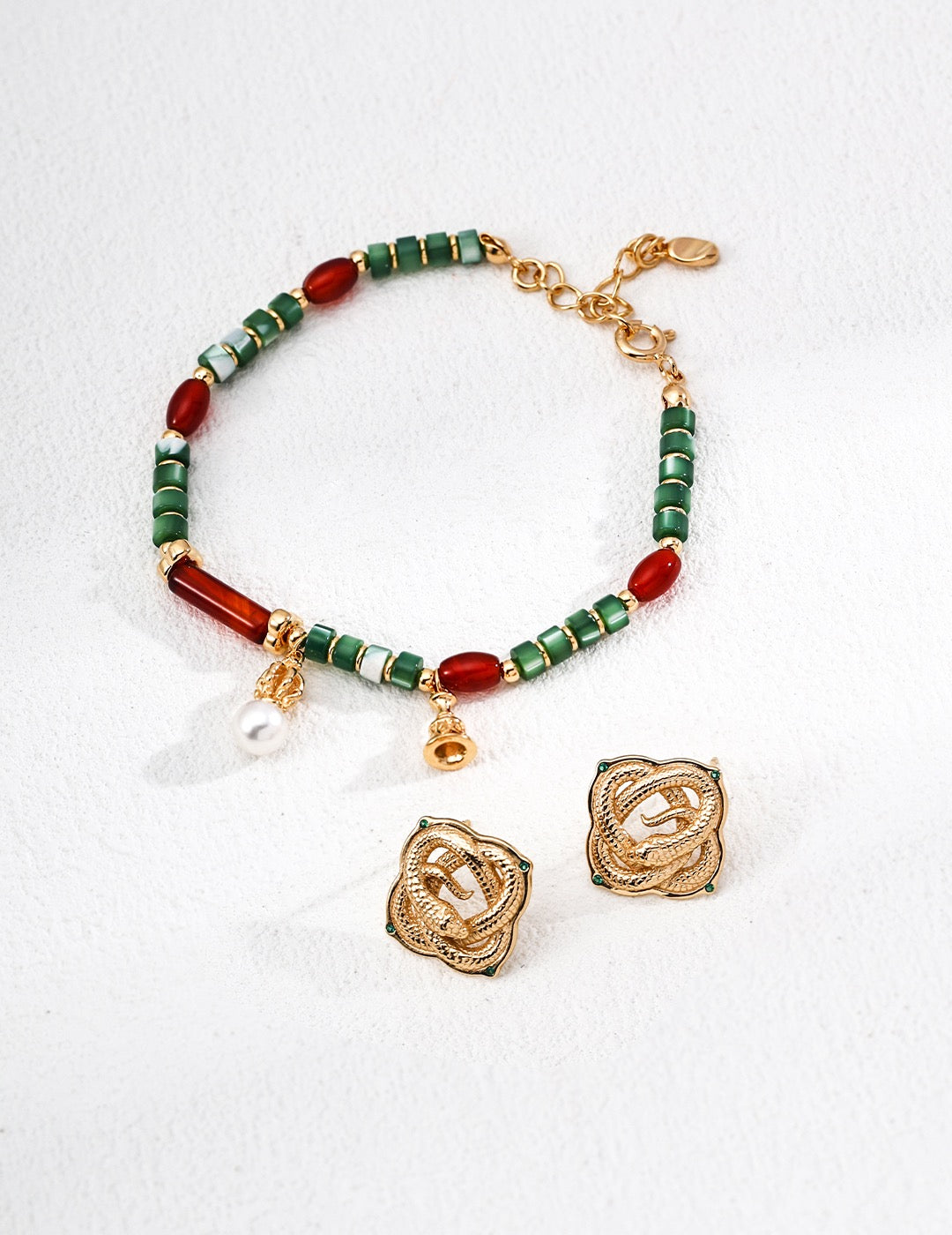 Mystic Serpent Studs