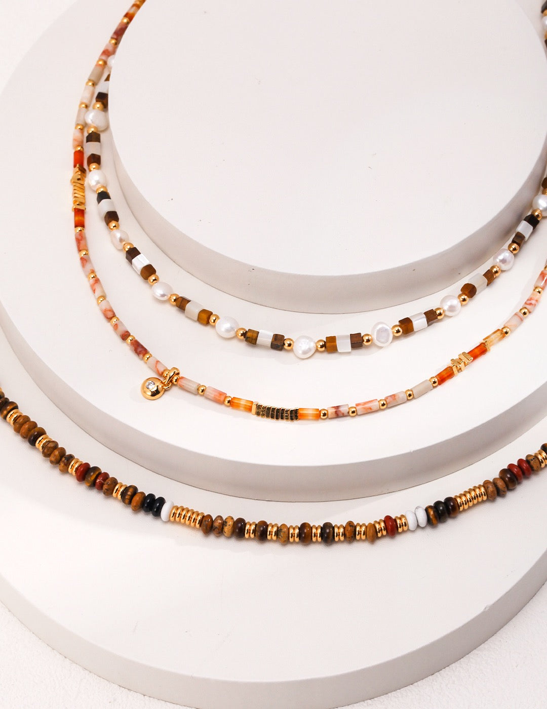 Amber Pearl Set