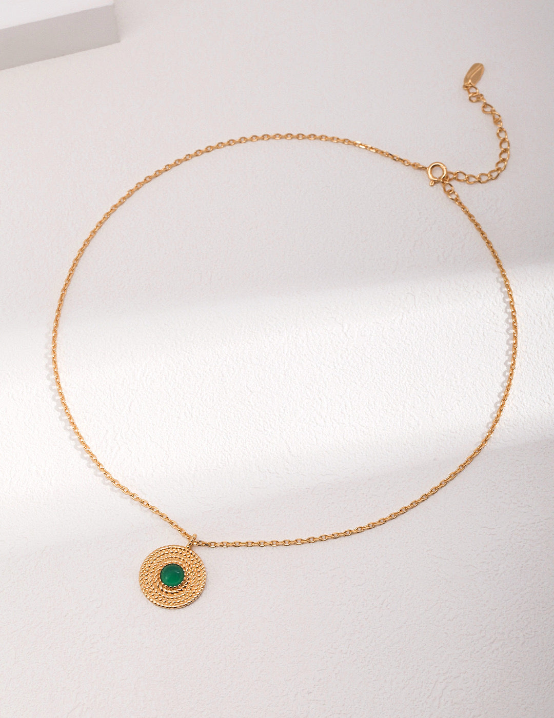 Green Chalcedony Jewelry Set – Holiday Edition
