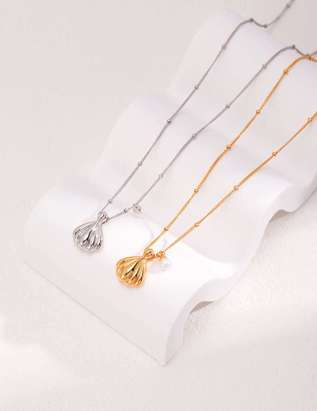 Shell Pearl Jewelry Set — A Touch of Ocean Elegance