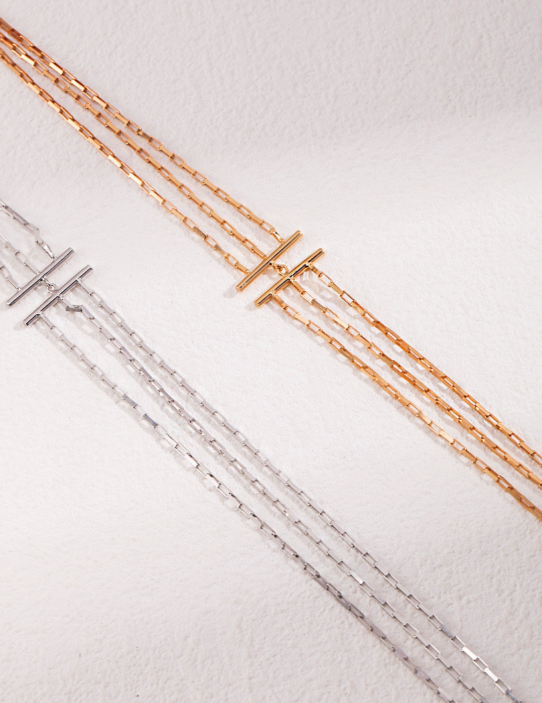 Minimalist Triple Layer Necklace
