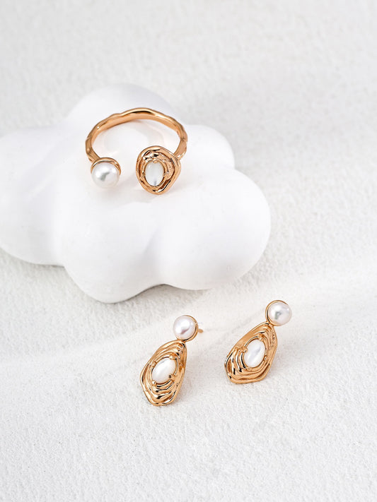 Molten Duo Collection – Turquoise & Pearl