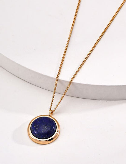 S925 Silver/Natural Lapis Lazuli Pendant Necklace,Earrings,Ring