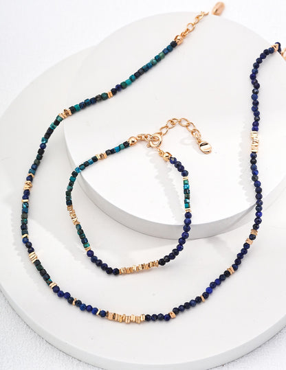 Midnight Oasis Necklace & Bracelet Set