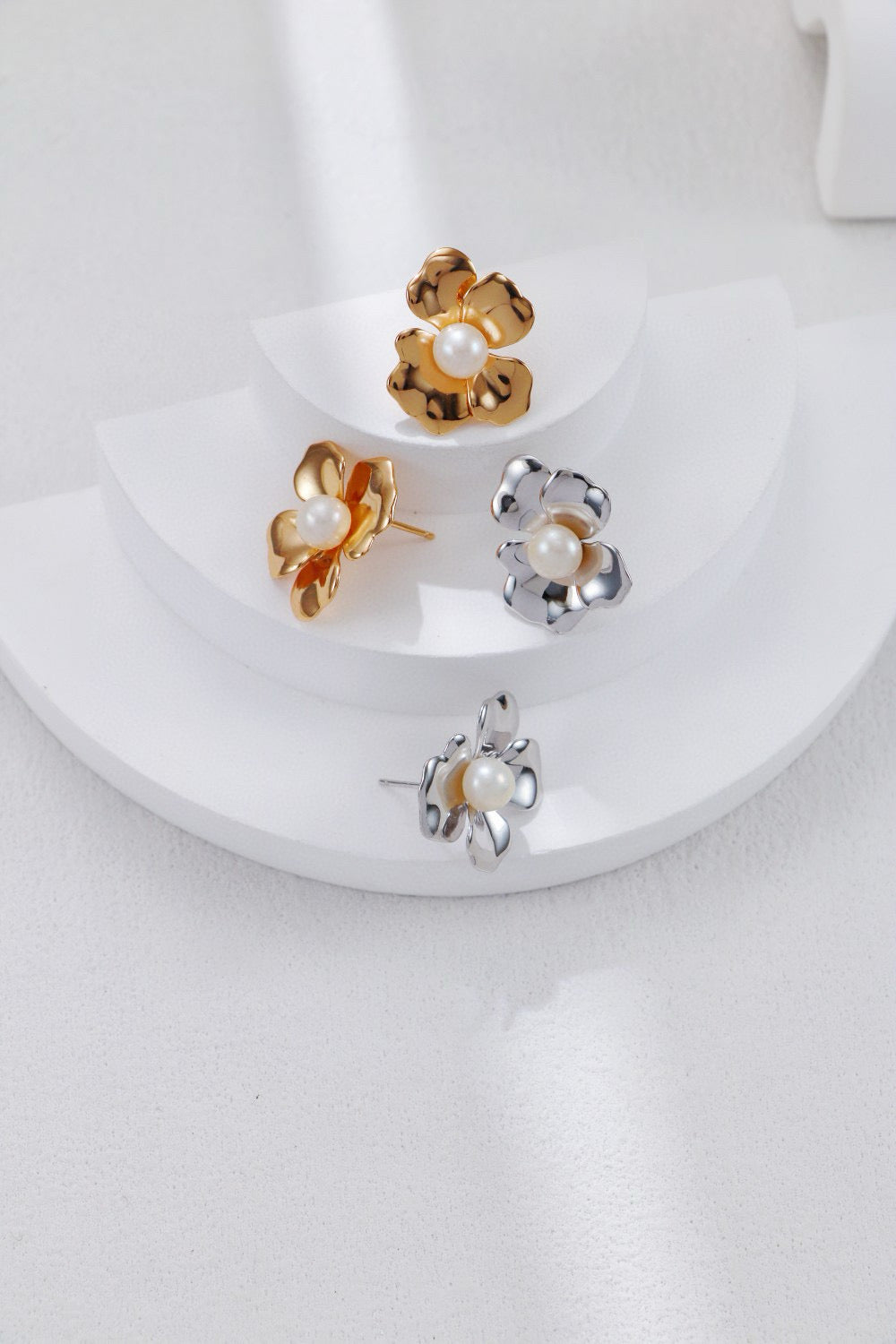Pearl Bloom earrings