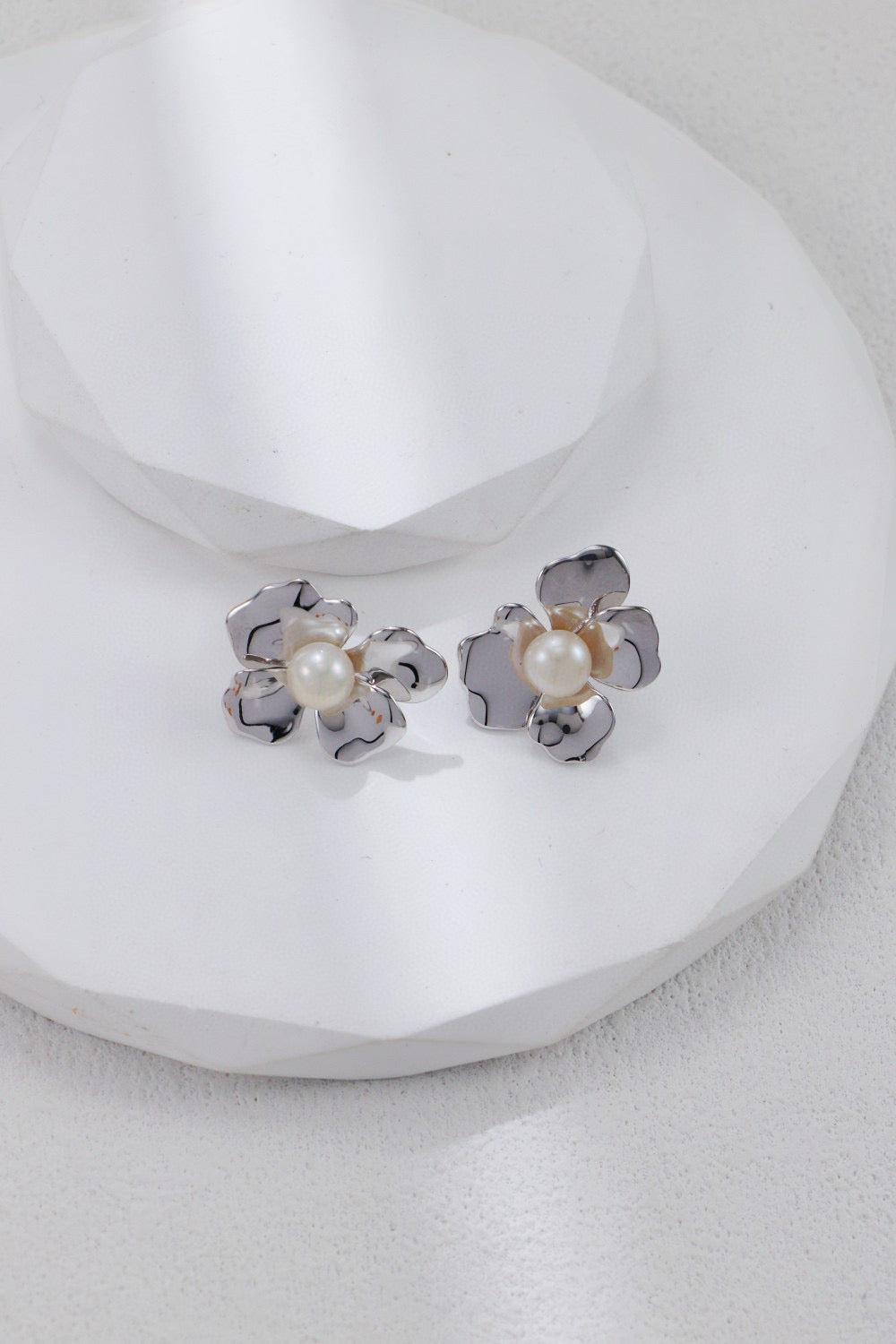 Pearl Bloom earrings