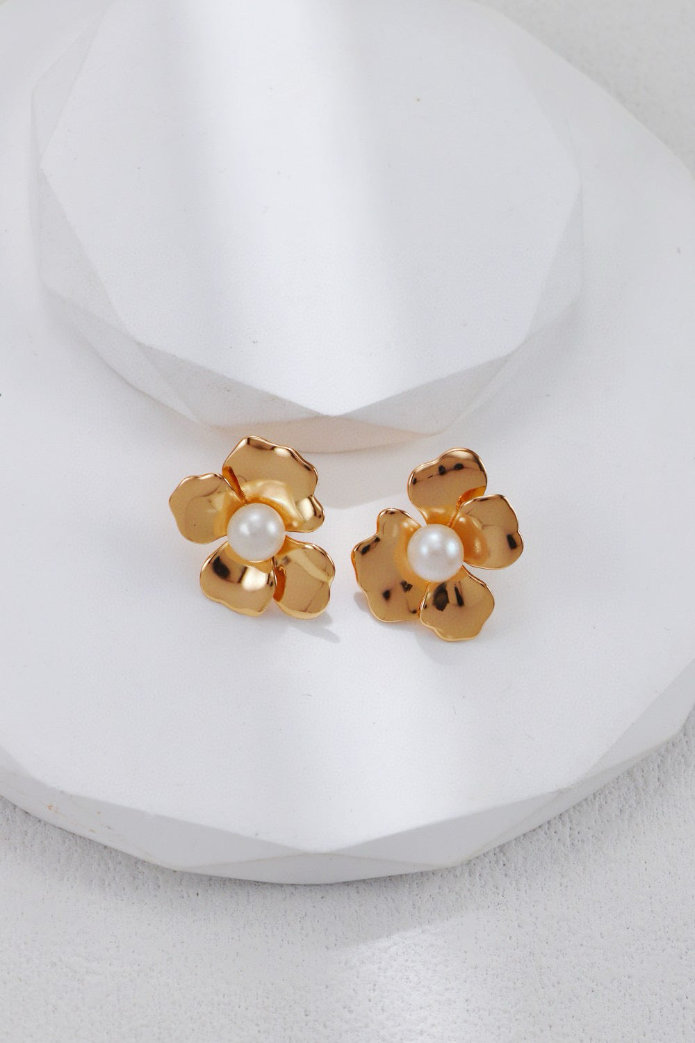 Pearl Bloom earrings