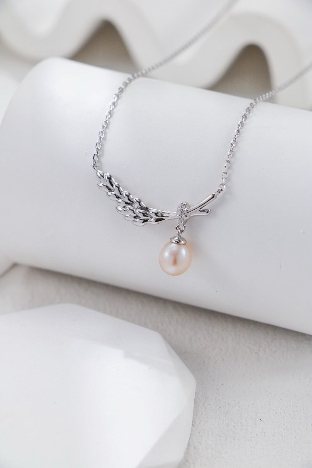 Wheat Whisper Pearl Necklace