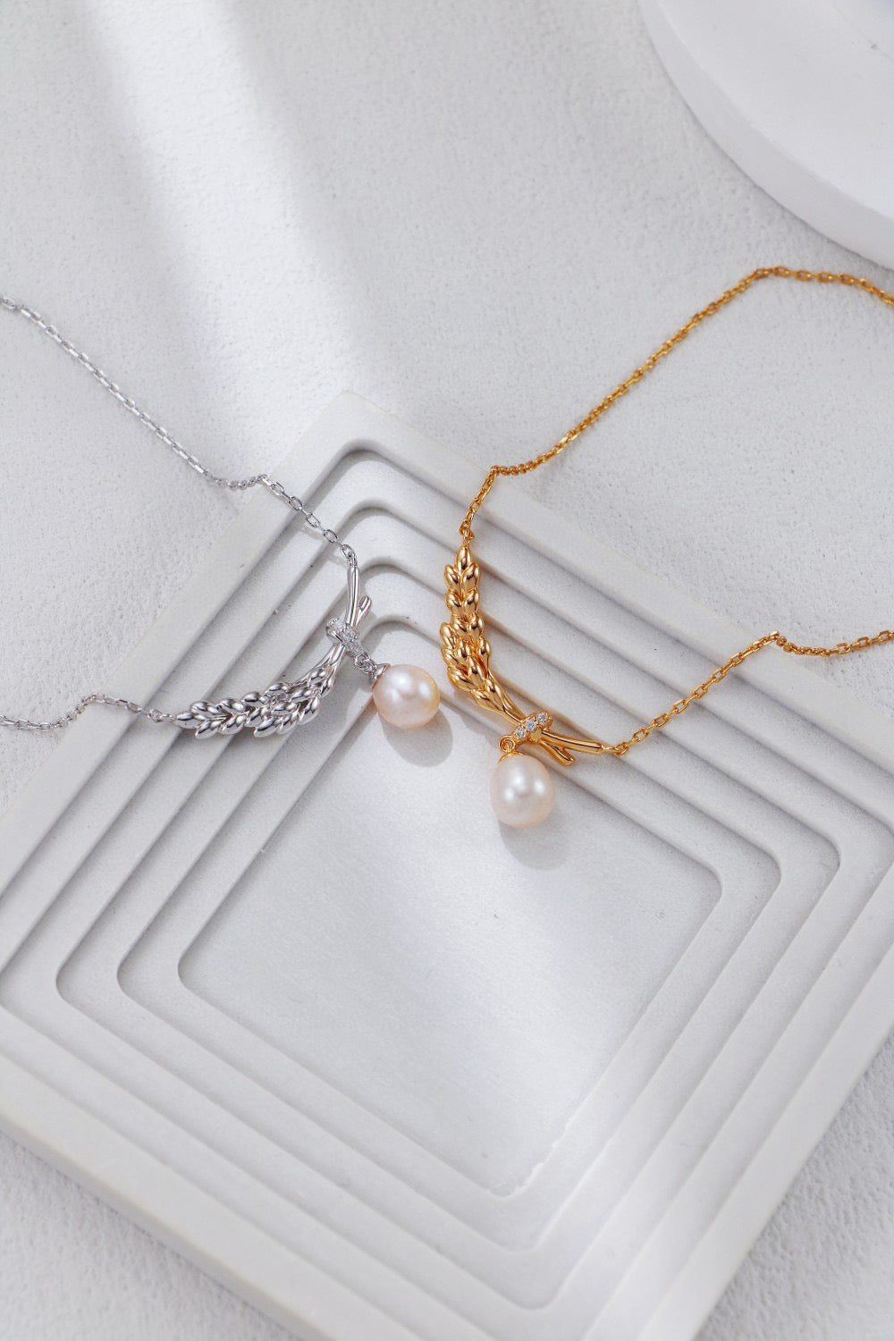 Wheat Whisper Pearl Necklace