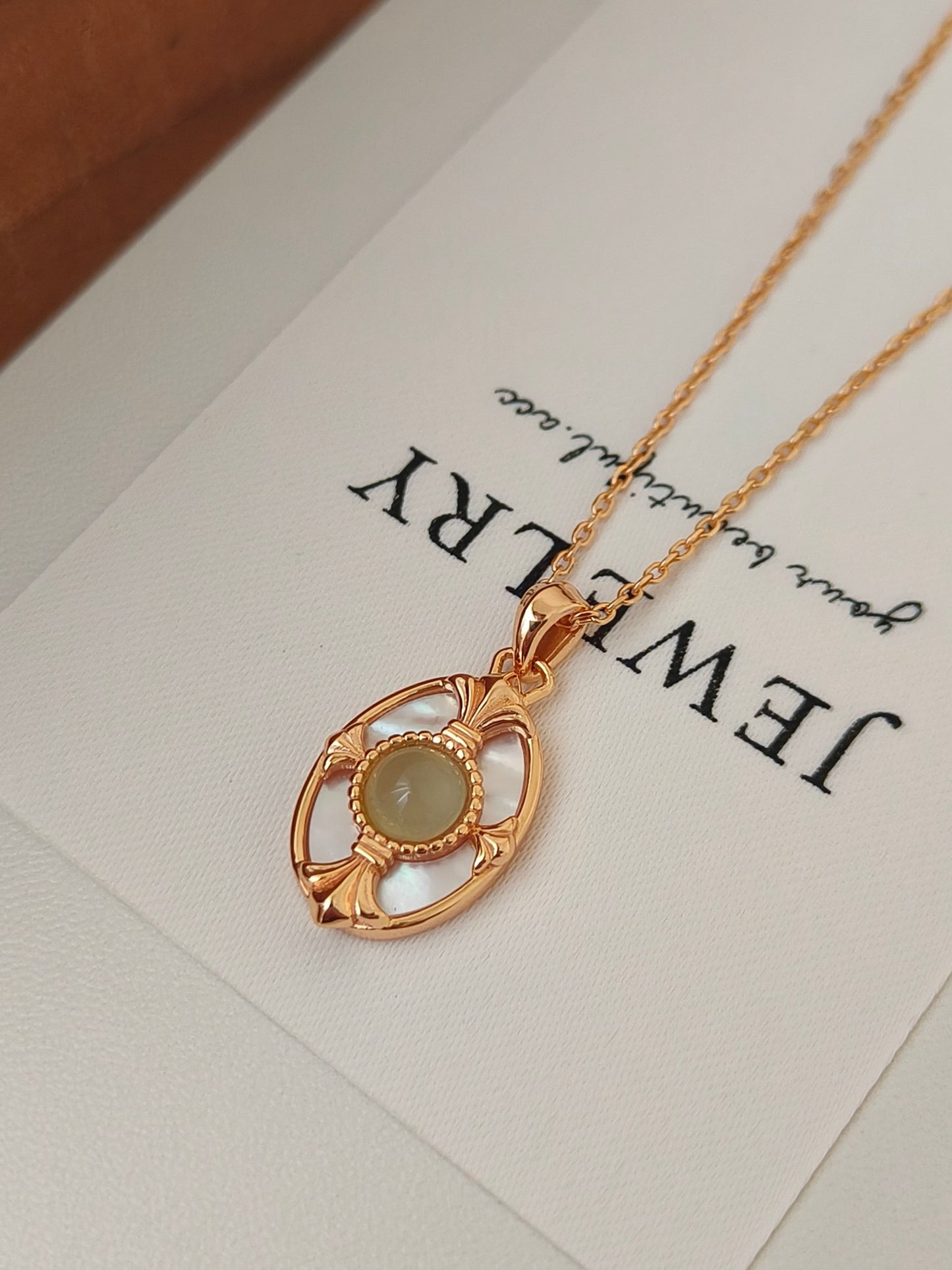 Timeless Grace in Green – S925 Silver & 18K Gold Vermeil Jewelry Set