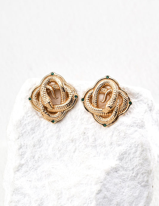 Mystic Serpent Studs
