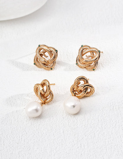 Mystic Serpent Studs