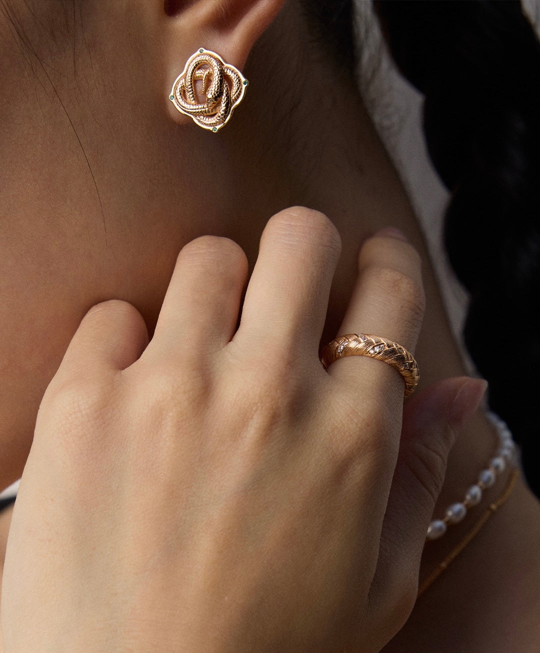 Mystic Serpent Studs