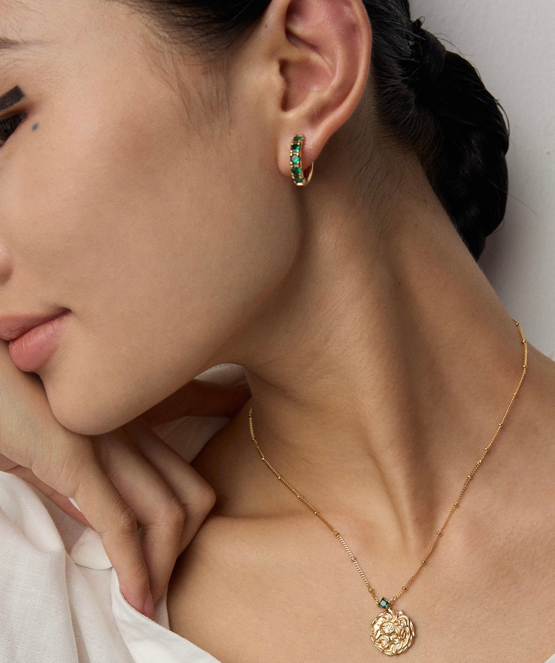 Classic Sparkle Hoops