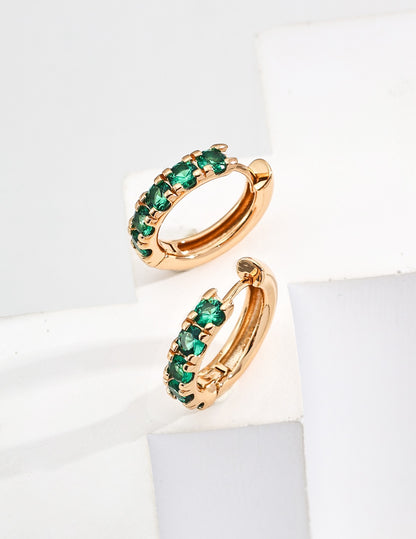 Classic Sparkle Hoops