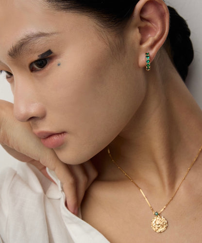 Classic Sparkle Hoops