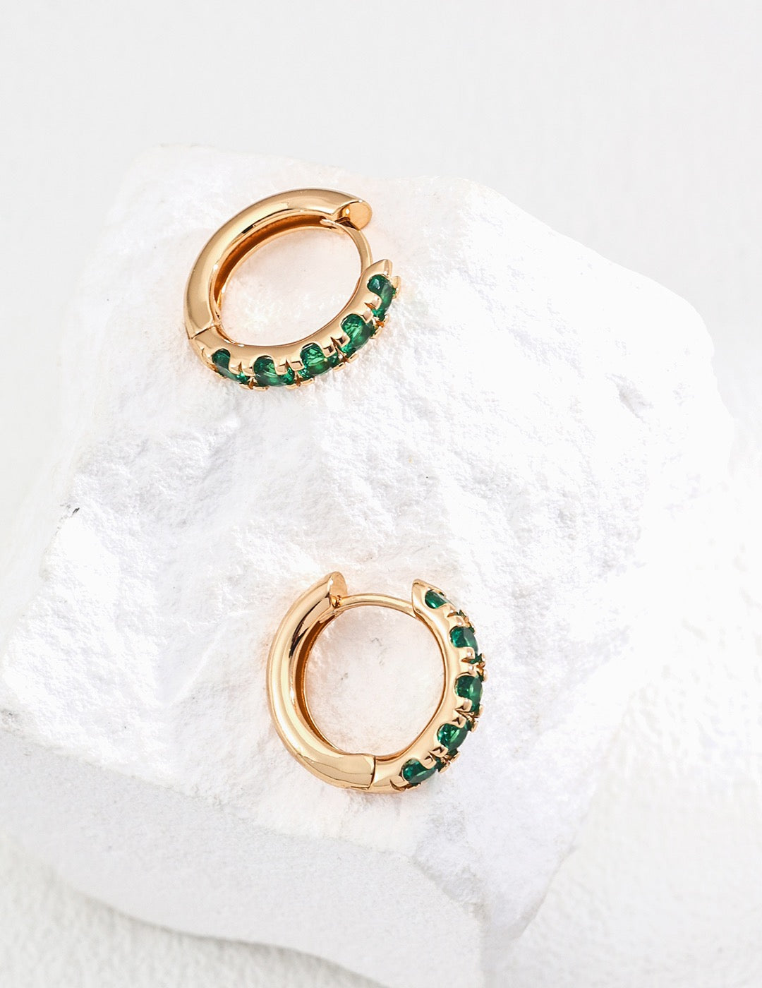 Classic Sparkle Hoops