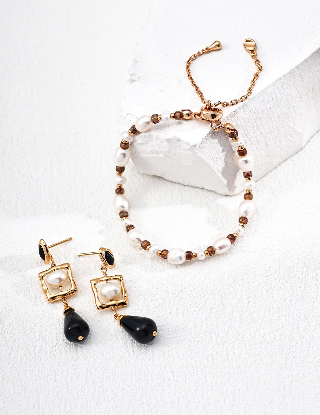 Amber Glow Pearl Set