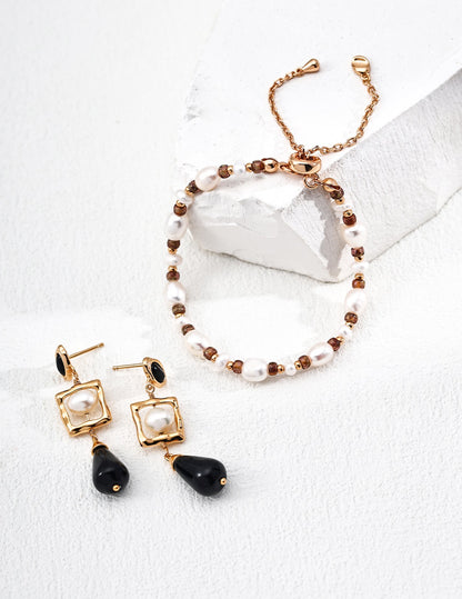 Amber Glow Pearl Set