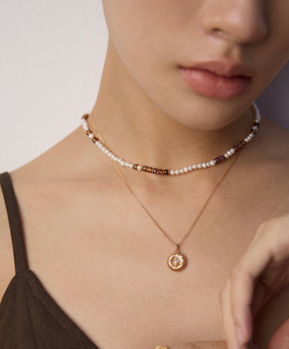 Amber Glow Pearl Set