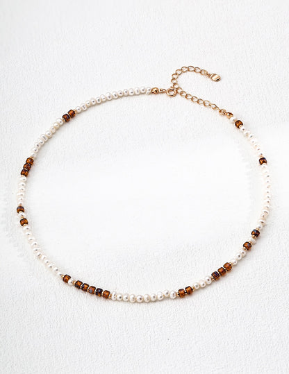 Amber Glow Pearl Set