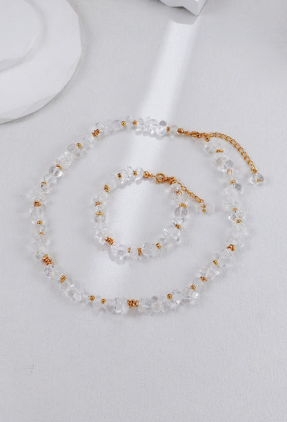 Vintage Dewdrop Crystal Set