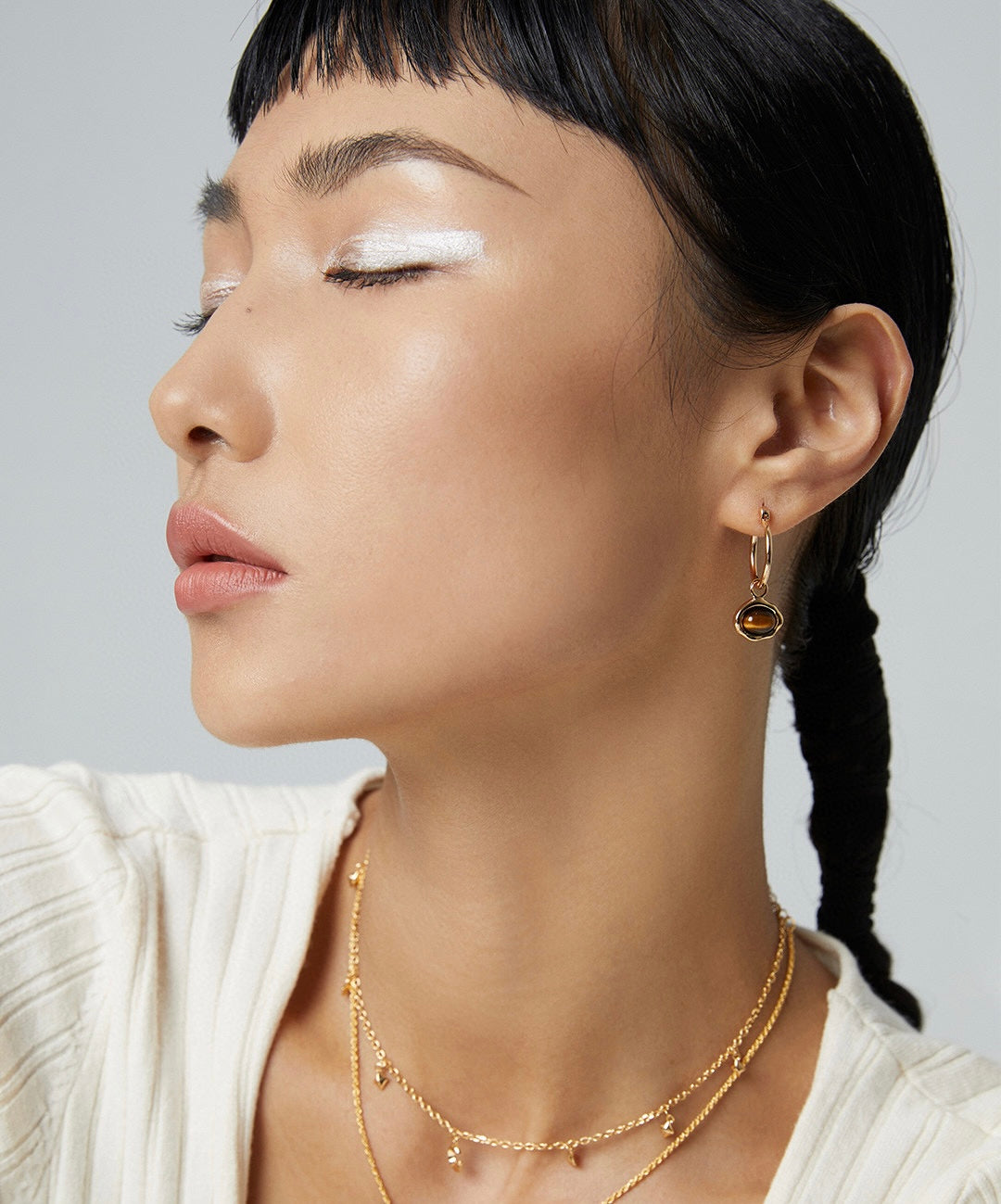 Vintage Gemstone Charm Set