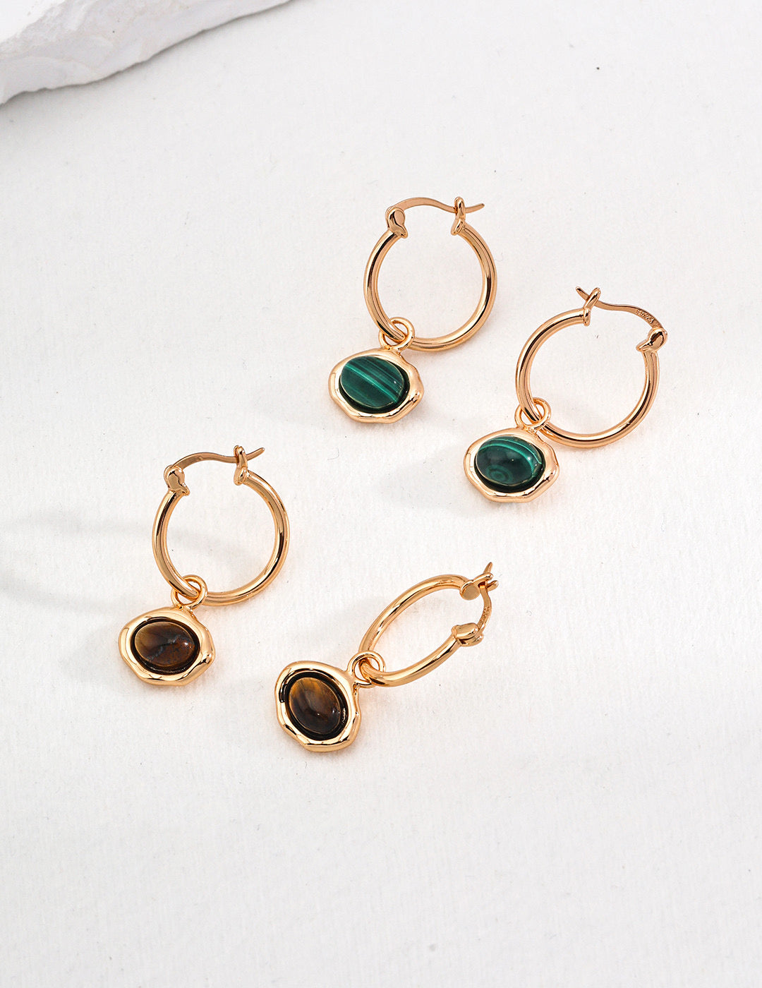 Vintage Gemstone Charm Set