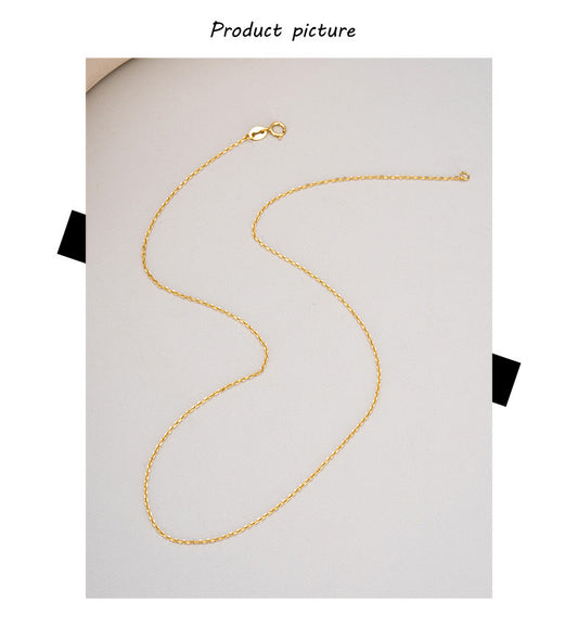 925 Sterling Silver Charm Chain
