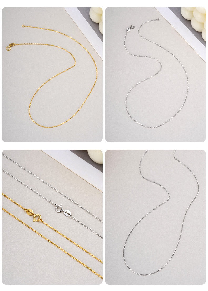 Sterling Silver Charm Chain