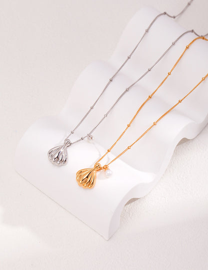 Shell Pearl Jewelry Set — A Touch of Ocean Elegance