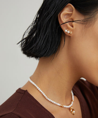 ✨ Minimalist Pearl &amp; Silver Bead Collection ✨