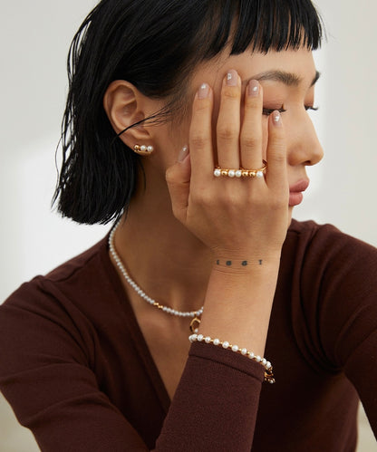 ✨ Adjustable Double-Finger Ring