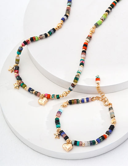 🌈 Lulu & Evie — Rainbow Gem Set