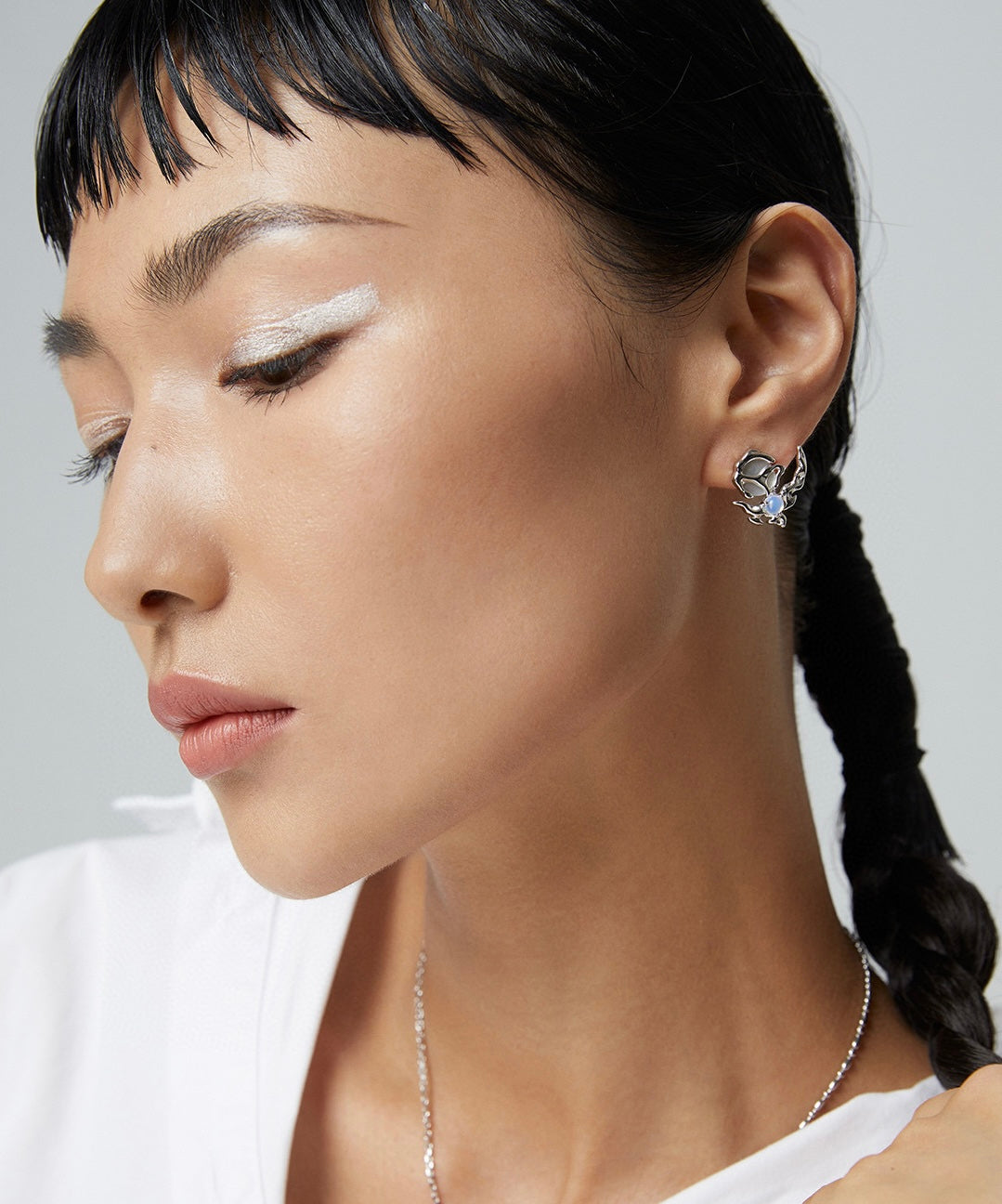 Moonlight Collection — Opal & Mother-of-Pearl Jewelry Set