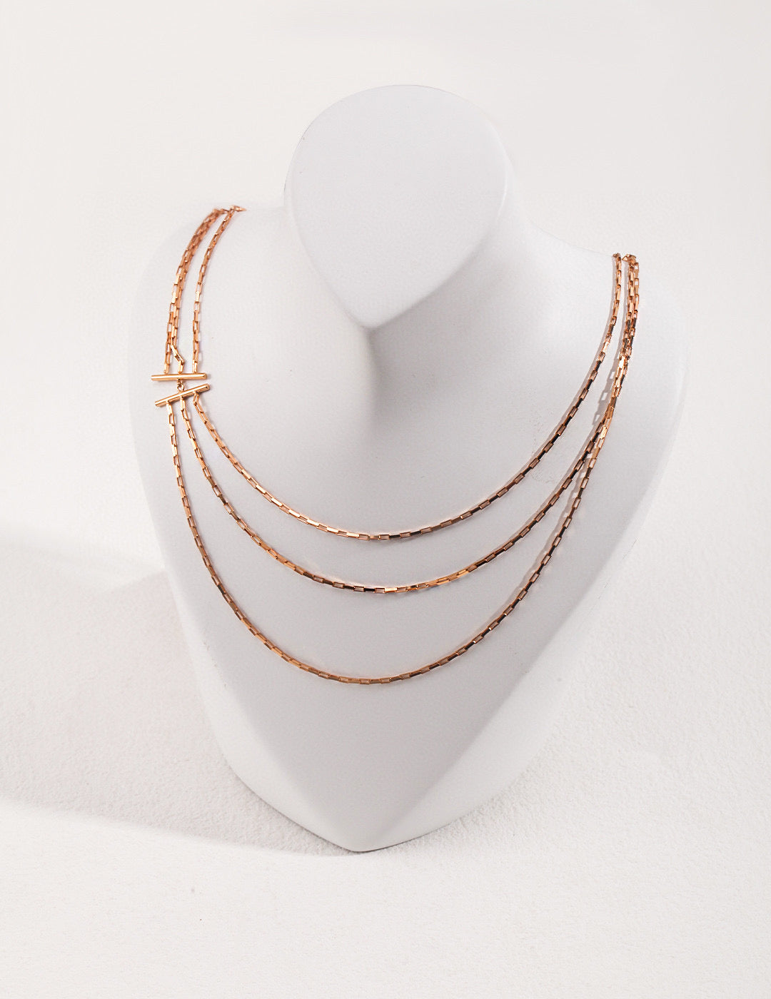 Minimalist Triple Layer Necklace