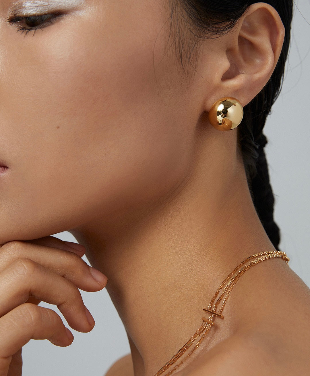 Minimalist Triple Layer Necklace