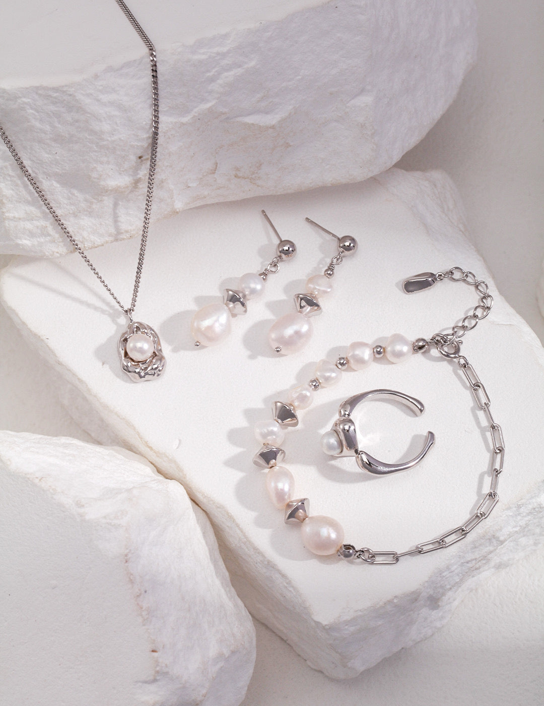 Natural Baroque Pearl Collection