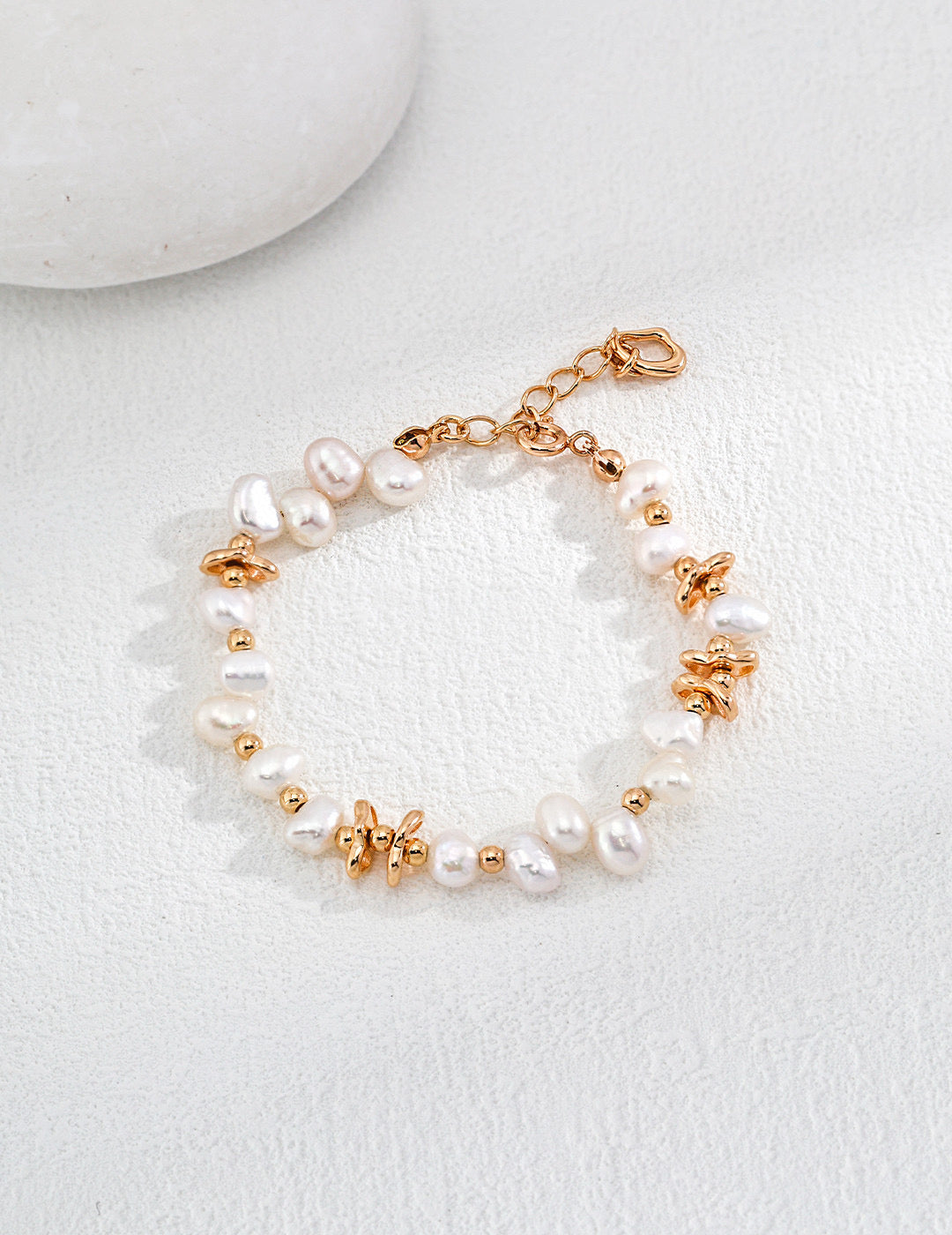 Baroque Freshwater Pearl Necklace & Bracelet Set