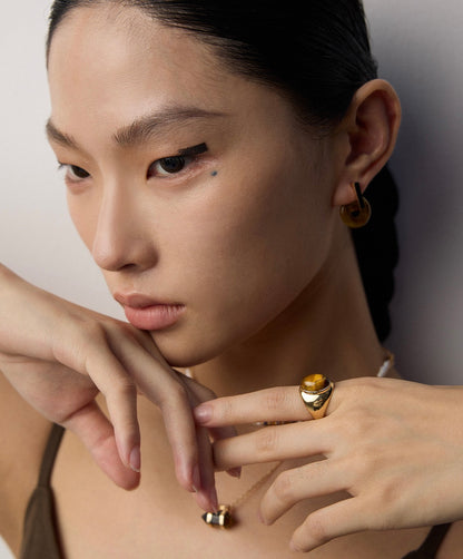 S925 Tiger’s Eye Silver Ring