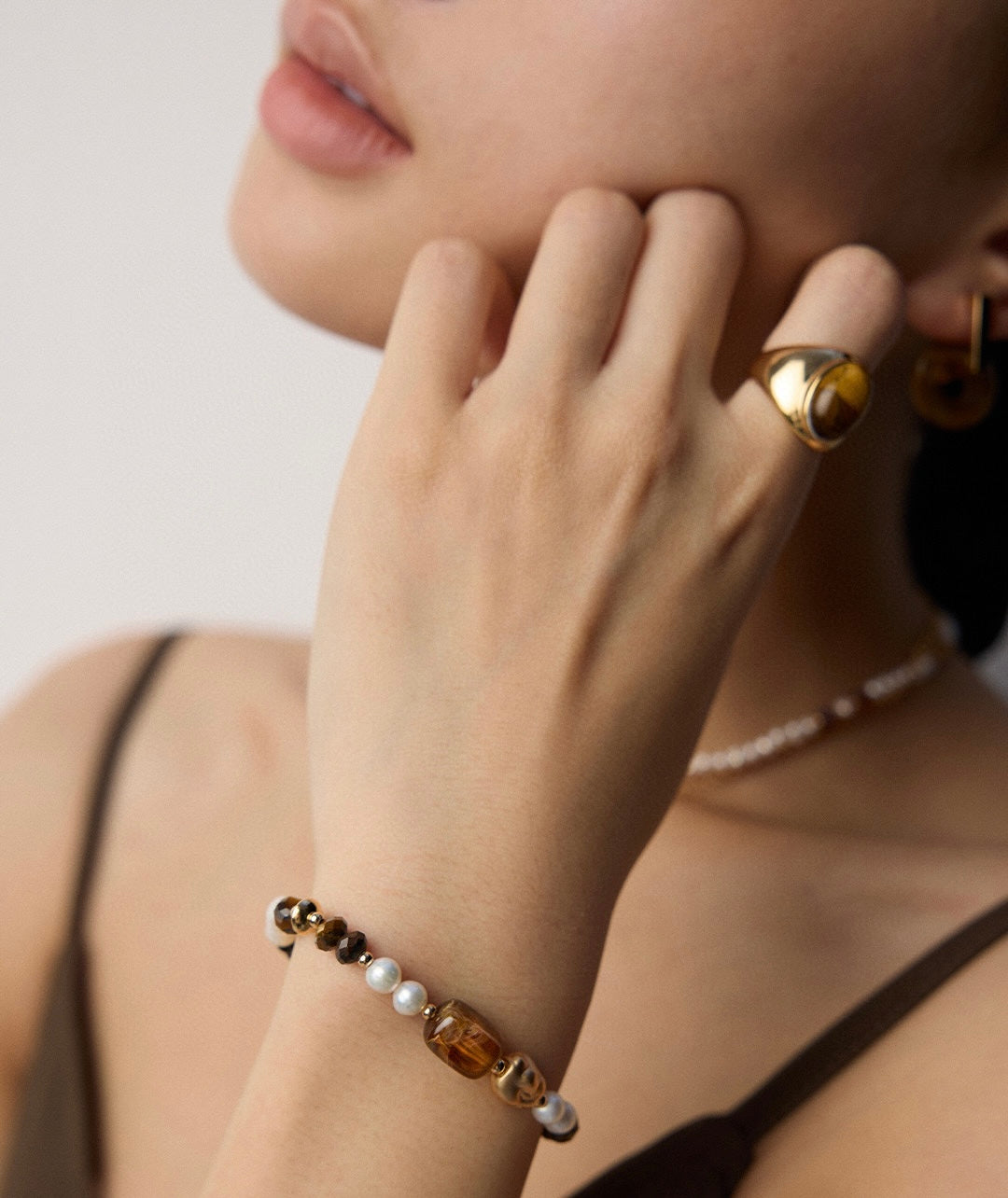 S925 Tiger’s Eye Silver Ring