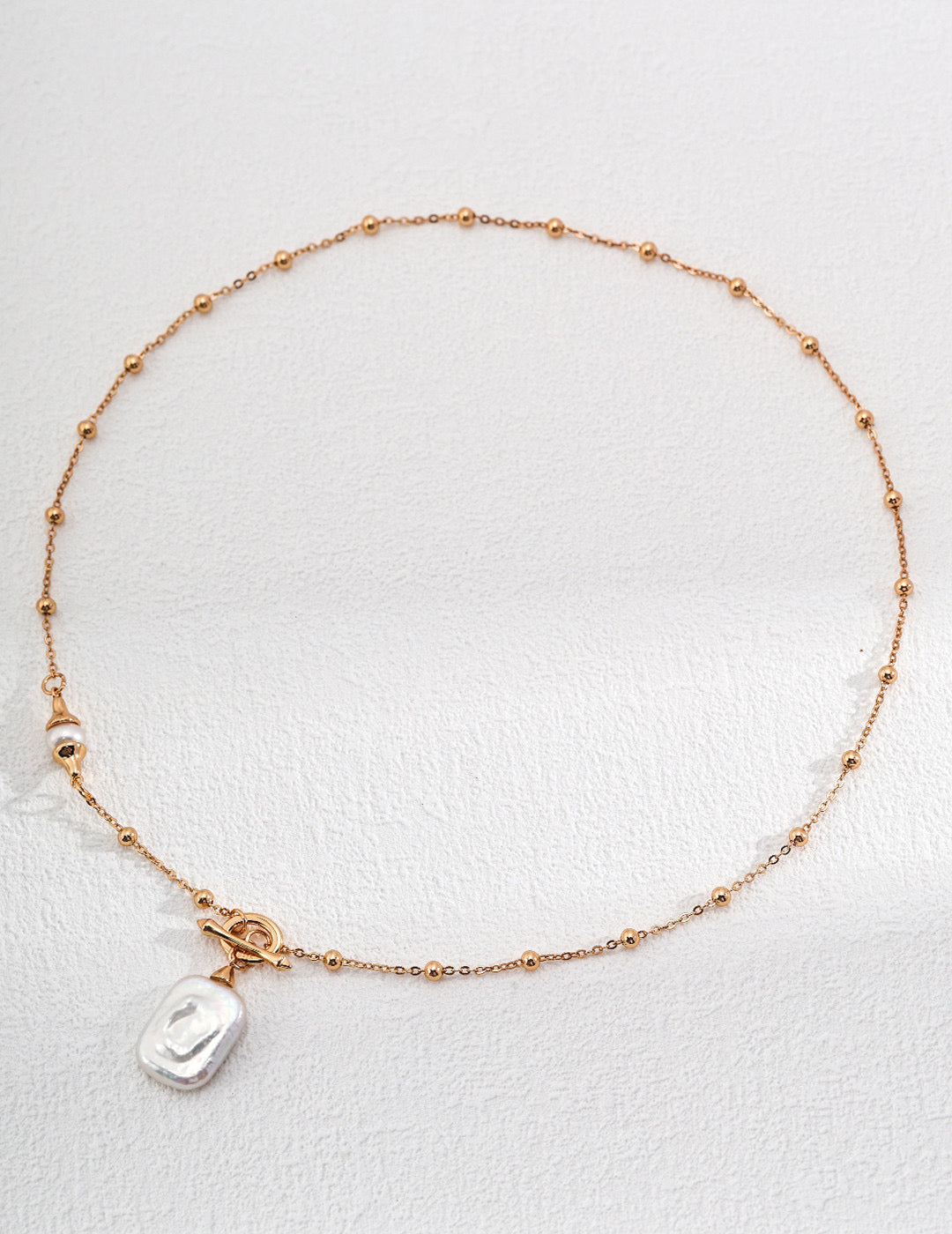 S925 Baroque Pearl Necklace