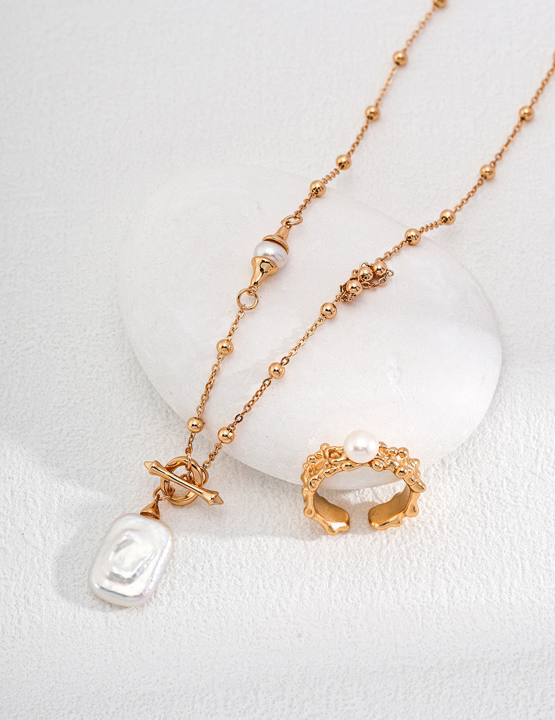 S925 Baroque Pearl Necklace