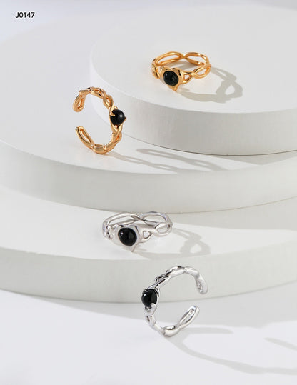 Agate Flow Ring
