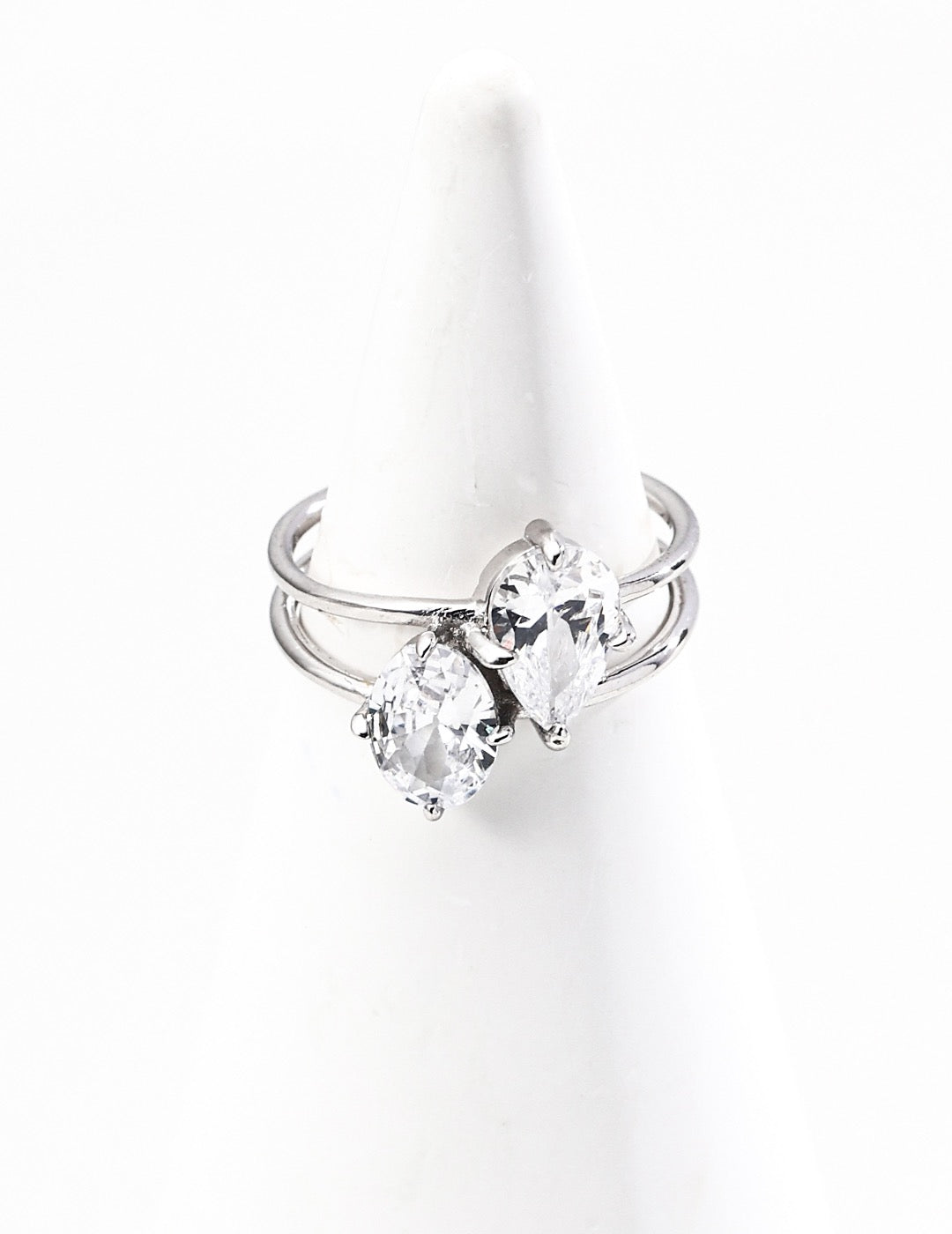 Twin Light Open Ring