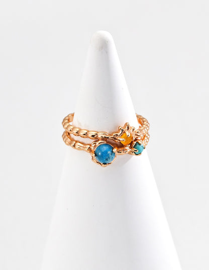 Starry Night Gemstone Ring