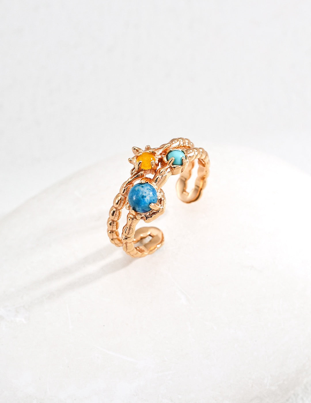 Starry Night Gemstone Ring