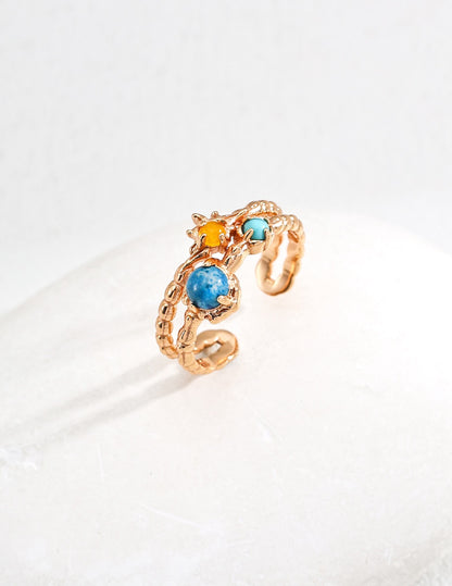Starry Night Gemstone Ring
